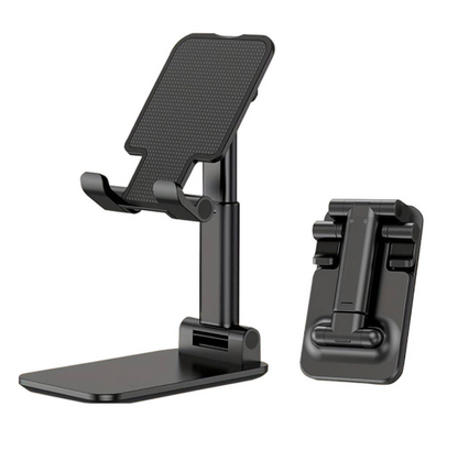 Supporto per Cellulare da Tavolo | Regolabile & Pieghevole - K09