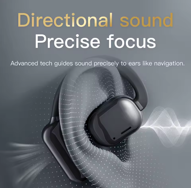 Auricolare a Clip con LED | Traduzione Istantanea  Bluetooth Sport • Ultra-Leggero - V305