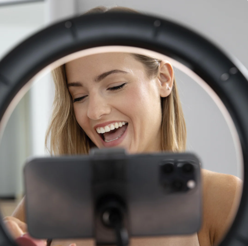 Ring Light LED 8/10/12 pollici con Treppiede | Selfie, TikTok & Live Perfetti - LS-RL