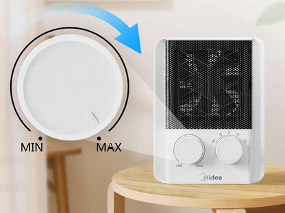 Termoventilatore 2000W NT20-22E | Riscaldamento Rapido e Uniforme, 4 Modalità di Temperatura, Griglia Grande, Spegomento Automatico, Design Moderno e Leggero