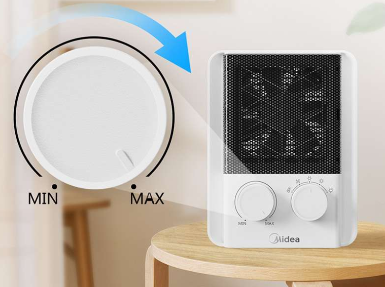 Termoventilatore 2000W NT20-22E | Riscaldamento Rapido e Uniforme, 4 Modalità di Temperatura, Griglia Grande, Spegomento Automatico, Design Moderno e Leggero