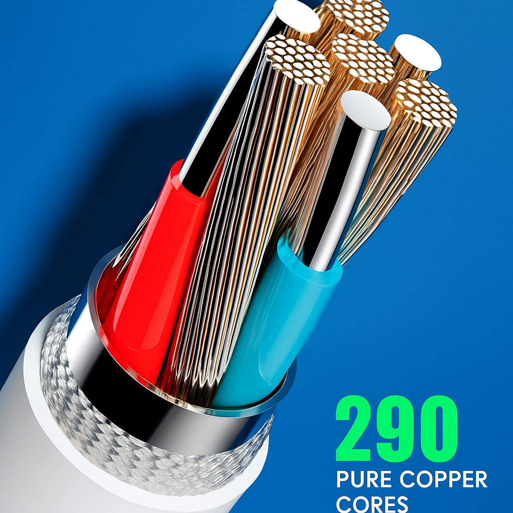 Cavo Ricarica Rapida iPhone PD 20W USB-C ➜ Lightning | Certificato MFi | Dati + Ricarica - E75