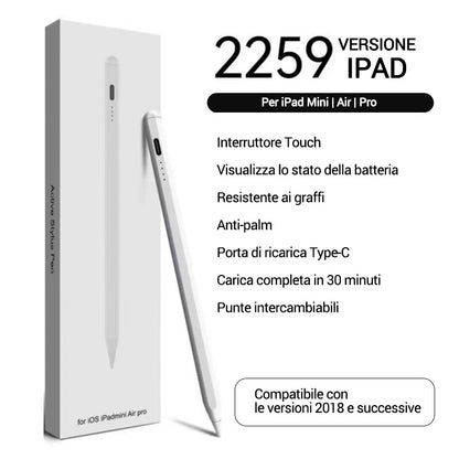 Penna touch multifunzione per smartphone e tablet iOS, Android e Windows - 2260