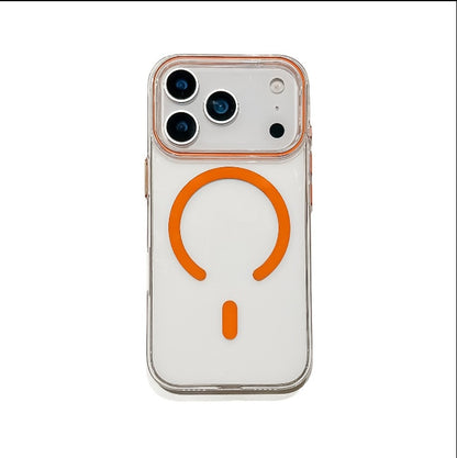 Cover Trasparente Magsafe per iPhone | PC Rigido Anti-Graffio e ingiallimento  – Stile Minimal-CS08