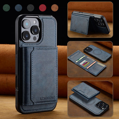 Cover Magnetica con Portafoglio Rimovibile 2 in 1 – Supporto Regolabile e Porta Carte CS15