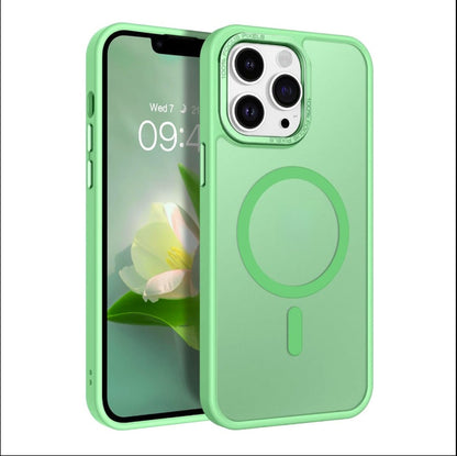 Cover trasparente effetto fumé per iPhone | Soft touch + Anti impronte | MagSafe compatibile - 6030