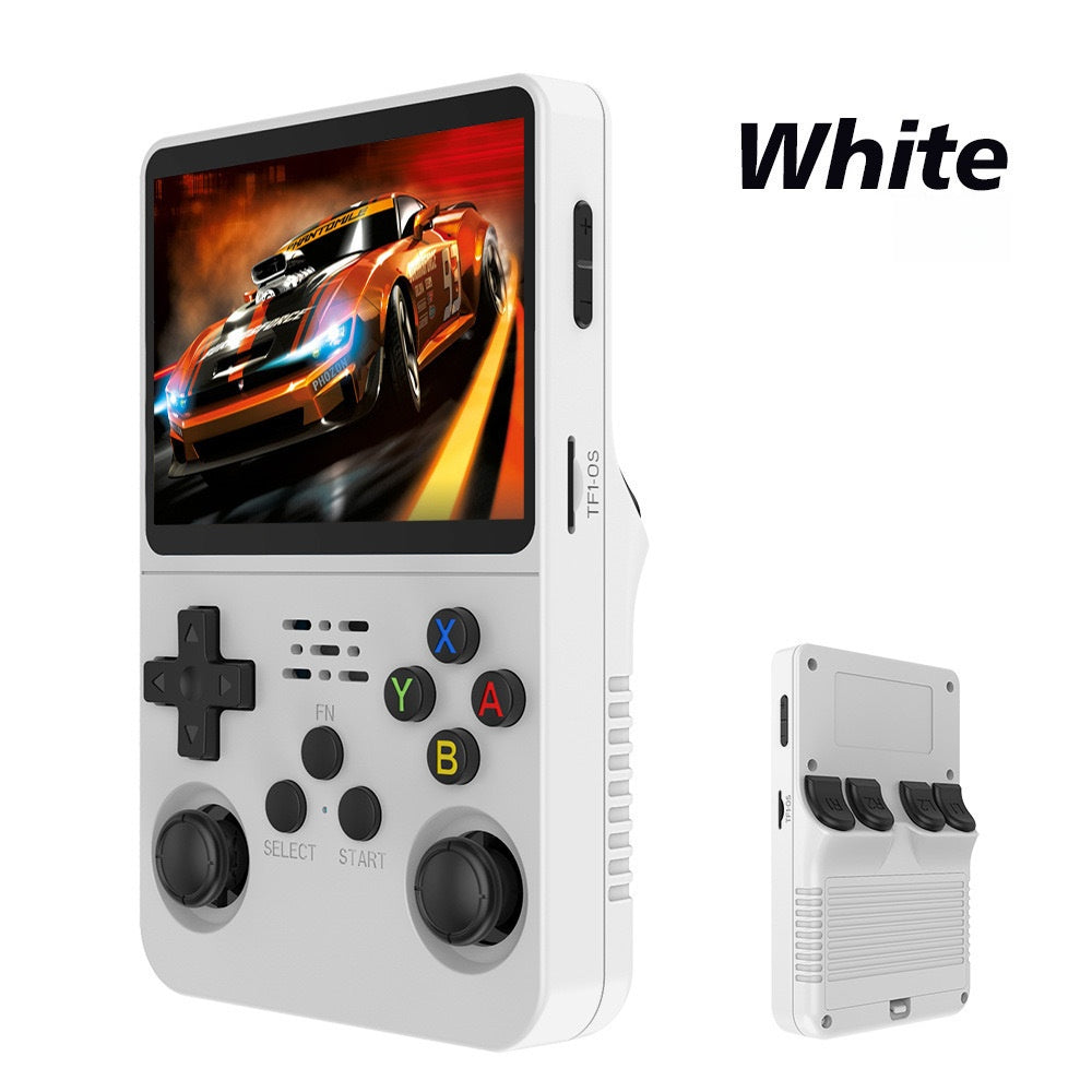 Console Portatile Retro 3.5'' | Schermo HD 640x480 | Colori RGB | Joystick 3D | 10+ Emulatori Mod. R36S