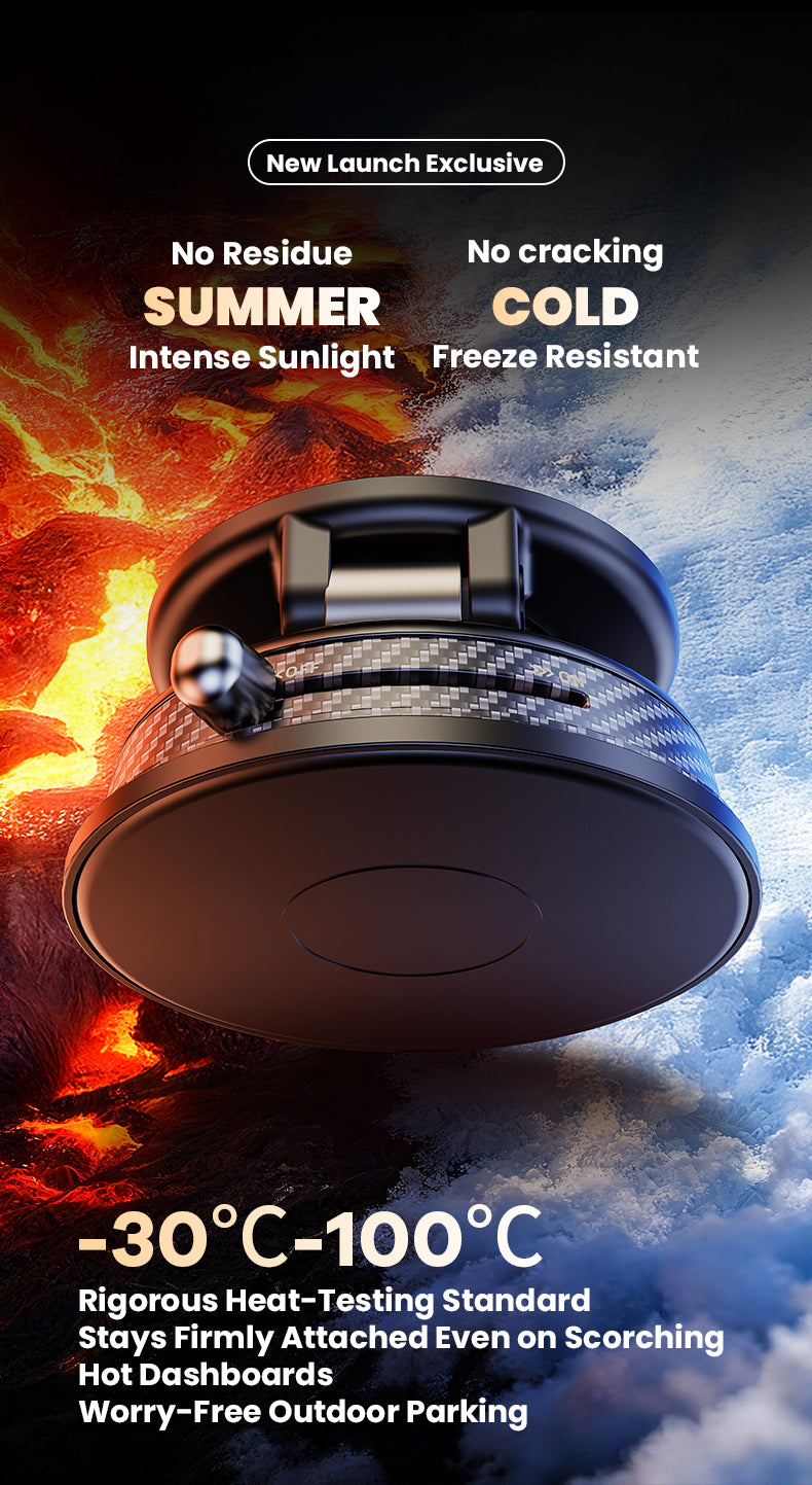 Supporto Magnetico Auto con Ventosa a Vuoto + Profumatore Integrato | Rotazione 4 Assi | MagSafe Ultra Potente - A15
