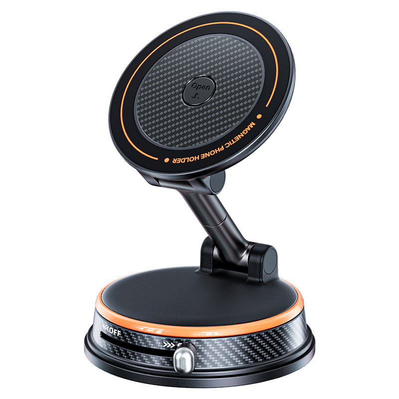 Supporto Magnetico Auto con Ventosa a Vuoto + Profumatore Integrato | Rotazione 4 Assi | MagSafe Ultra Potente - A15