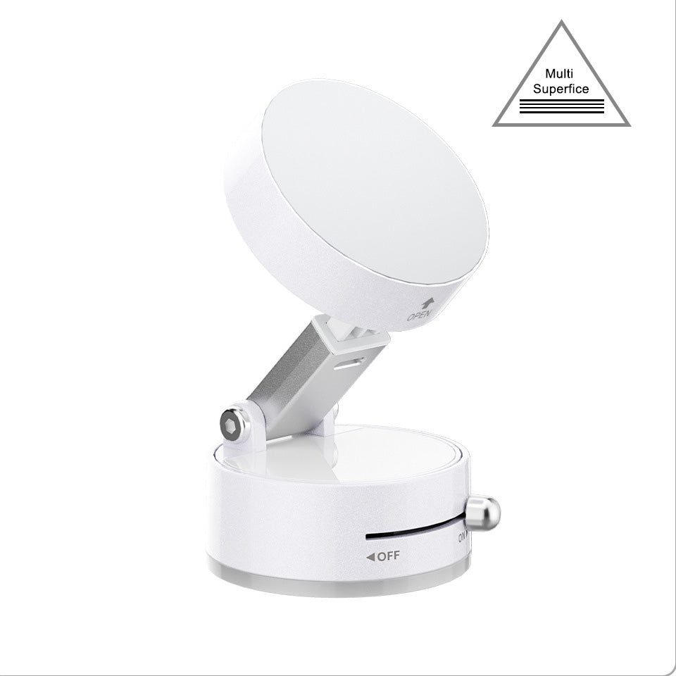 Supporto magnetico per smartphone con ventosa a vuoto, pieghevole e salvaspazio — perfetto per auto, casa e scrivania - A2/A2 Pro/A3