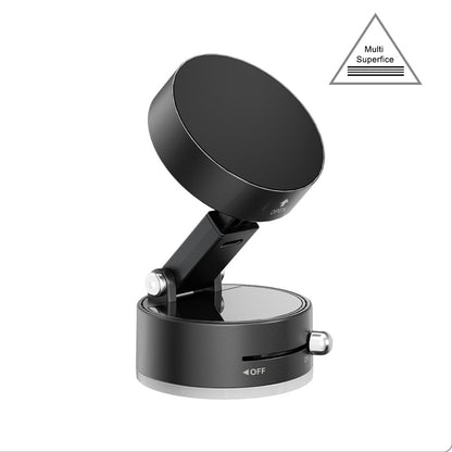 Supporto magnetico per smartphone con ventosa a vuoto, pieghevole e salvaspazio — perfetto per auto, casa e scrivania - A2/A2 Pro/A3