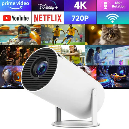 Mini Proiettore LED Wireless Z11 – Rotazione a 180°, proiezione fino a 120" - 4K HD 1280x720 , compatibile con Android, iOS, HDMI e USB