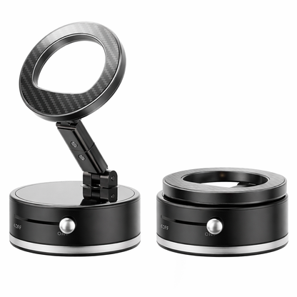 Supporto magnetico per smartphone da auto con ventosa ad alta tenuta, struttura compatta e pieghevole e stabilità elevata durante la guida - PRO7A