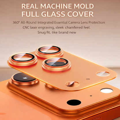 Protezione per fotocamera posteriore, compatibile con iPhone 17 Pro / 17 Pro Max Protezione completa – antigraffio e antiurto -PF17