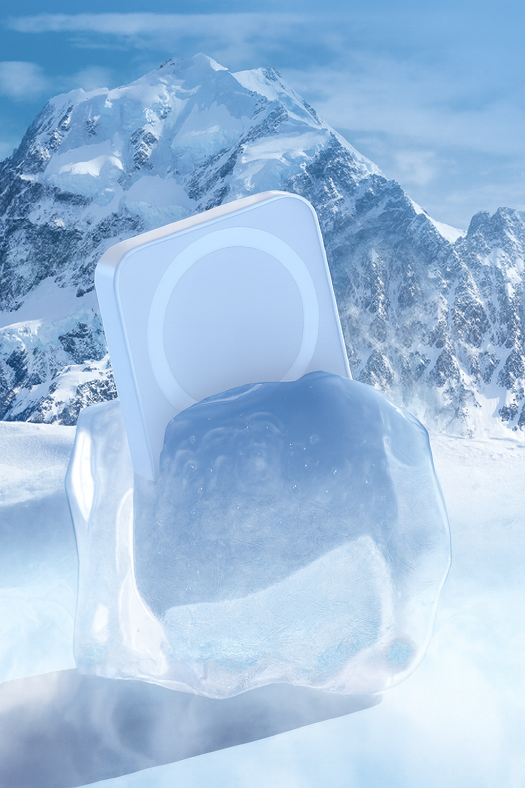 Power Bank MagSafe 4.000mAh con Ingresso Lightning Ricarica Wireless per iPhone PB4K Ultra Sottile e Leggero Funzione 15W Ricarica Magnetica Automatica