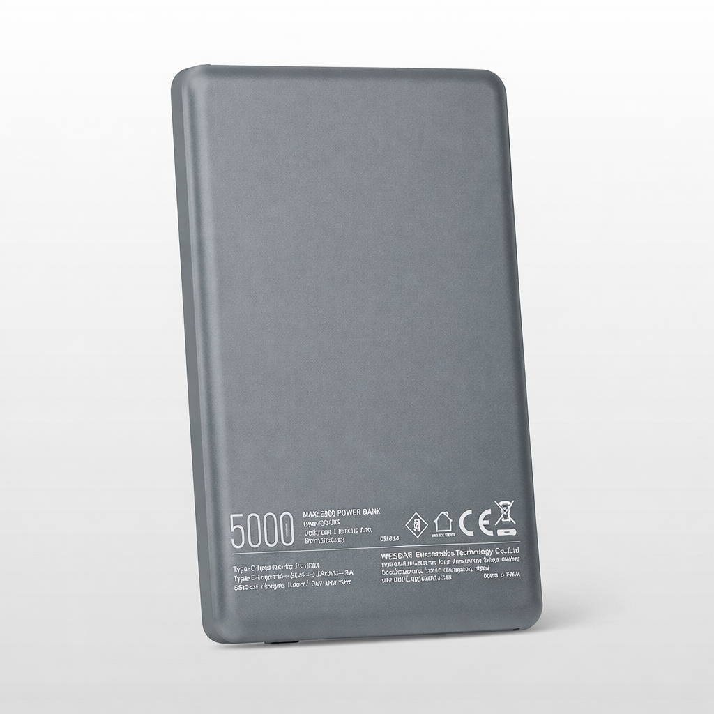 Power Bank Magnetico Wireless 5000mAh – Ricarica Ultra Sottile & Veloce 22.5W - S1095