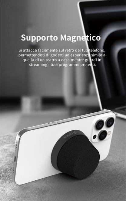Altoparlante Bluetooth V5,3 Lite3 Magnetico 5 Watt EM501 Nero