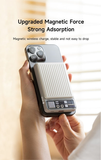 POWER Bank da 10000mAh magnetic wireless Ricarica Rapida -con usb-Type-c