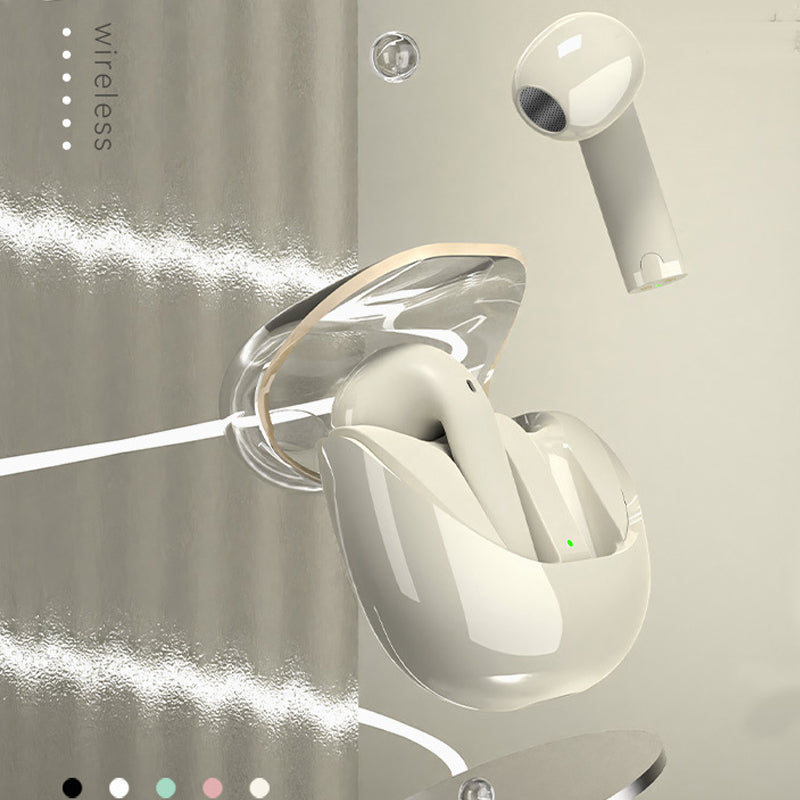 E19 Auricolari Bluetooth TWS – Mini Macaron Trasparenti | Touch Control Senza Fili