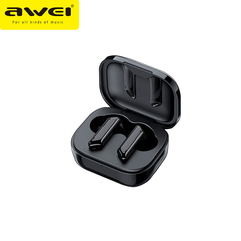 Awei T36 Auricolari Wireless Bluetooth 5.0 🎶 | Suono HiFi & Bassi Potenti 🔊 | IPX4 Waterproof 💧 | Custodia Ricarica 🔋 | Sport & Musica