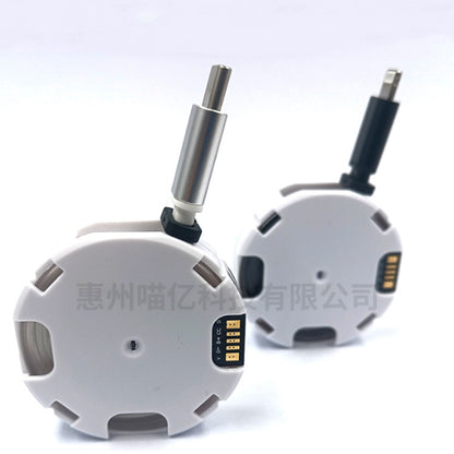 Cavo retrattile 70W | Ricarica rapida | Compatibile Apple & Android | Modulo cavo singolo | Ideale per auto e ricarica wireless