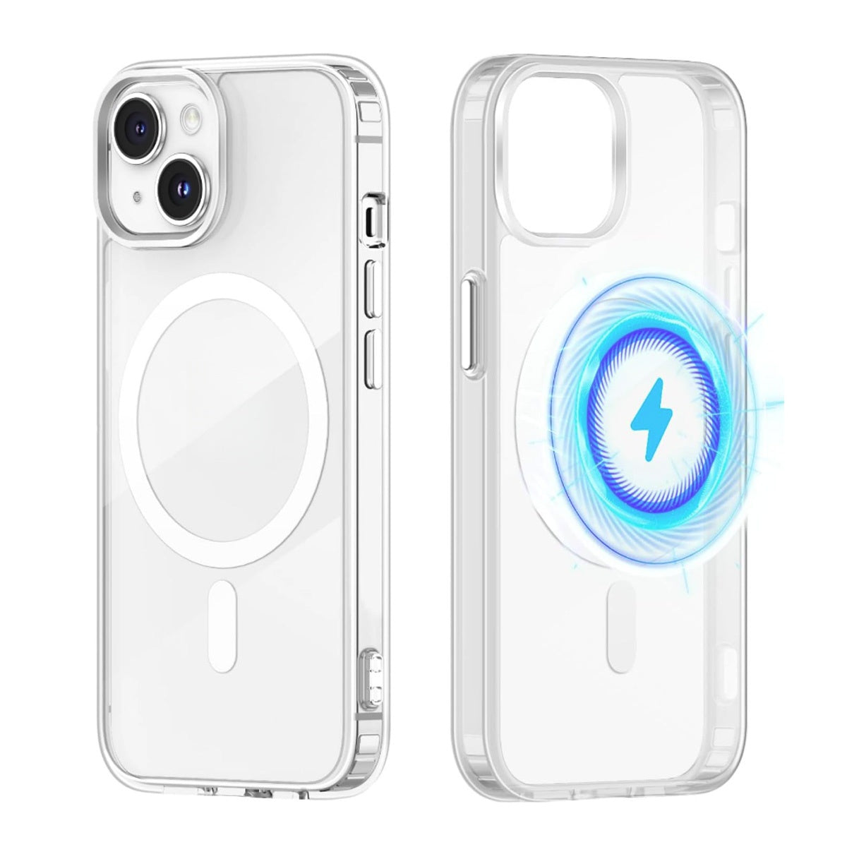 Cover per iPhone trasparente 100% compatibile con MagSafe - 1110