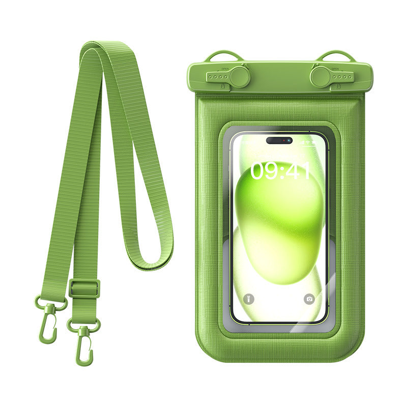 Custodia Galleggiante Impermeabile IPX8 per Smartphone con Chiusura Brevettata, Certificazione SGS, Touch Screen, Tracolla Regolabile e Colori Multipli – Compatibile fino a 7,2 Pollici-J010-2