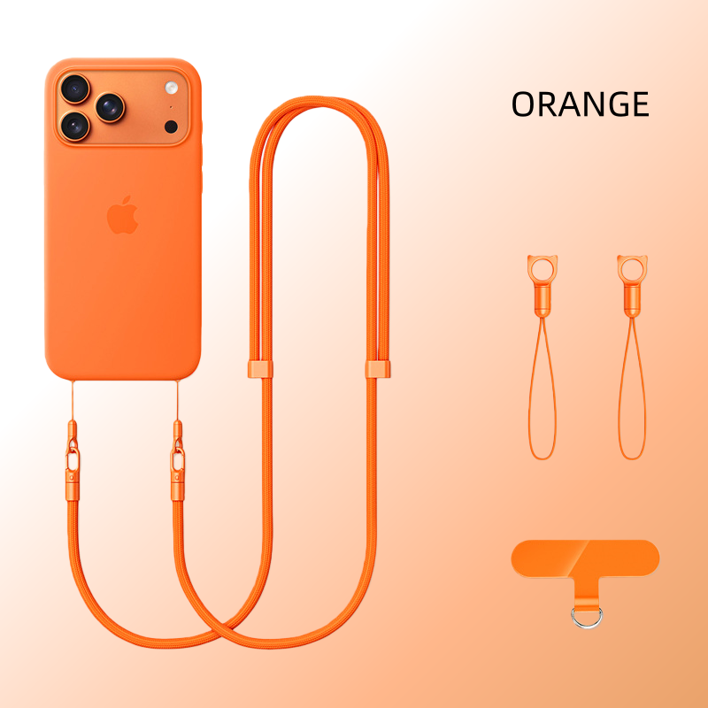 Cordino Universale Regolabile per Smartphone – Doppio Cordino Intrecciato con Moschettoni in Metallo e Piastra TPU - CD02