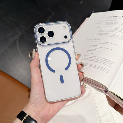Cover Trasparente Magsafe per iPhone | PC Rigido Anti-Graffio e ingiallimento  – Stile Minimal-CS08