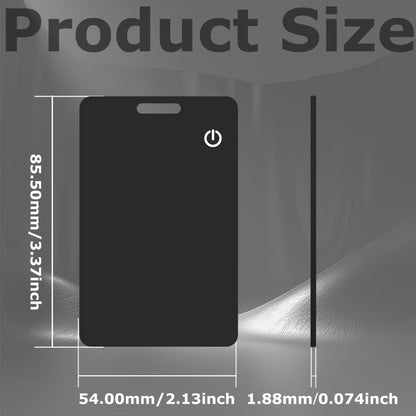 Dispositivo Anti-Smarrimento Ultra Slim LT01F – Compatibile Apple Find My, Ricarica Wireless, Impermeabile, Solo 13g - LT01