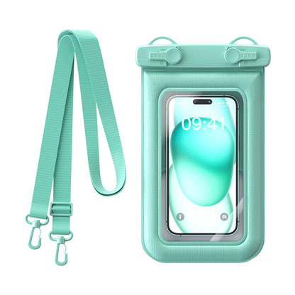 Custodia Galleggiante Impermeabile IPX8 per Smartphone con Chiusura Brevettata, Certificazione SGS, Touch Screen, Tracolla Regolabile e Colori Multipli – Compatibile fino a 7,2 Pollici-J010-2