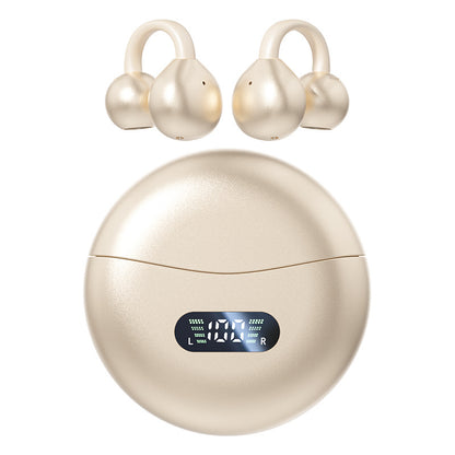 Auricolari Bluetooth| Design open-ear a clip | Non in-ear | Bluetooth 5.4 | Lunga autonomia - M79