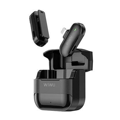 Microfono Wireless Mini per Smartphone – Audio Pulito, Zero Cavi - Wi-WM001