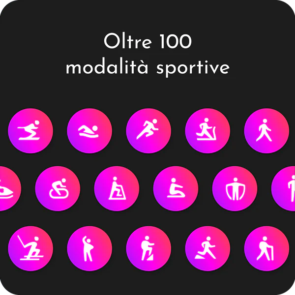 Smartwatch AMOLED 2,01” – Chiamate Bluetooth, Cinturino Magnetico, Autonomia 15 Giorni - SF1