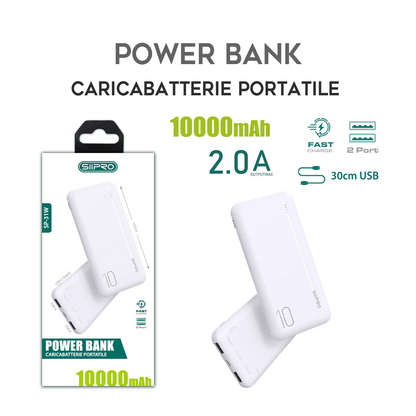 Power Bank 2USB 2.0A 20000 mAh -SP32