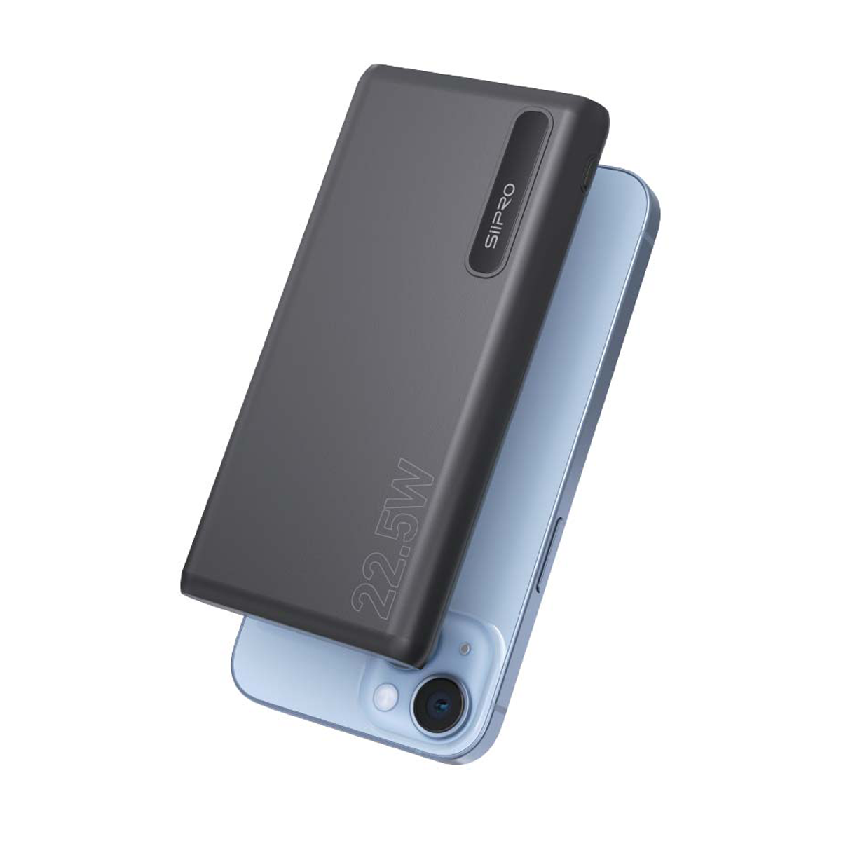 Power Bank 10.000 mAh – ricarica veloce 22.5W (5V/9V/12V) - Uscite 2 USB-A e Type-C – cavo 3 in 1 incluso - SP-88
