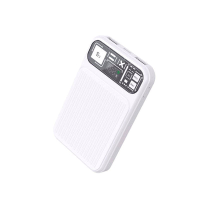 Power Bank 10.000 mAh – ricarica veloce 22.5W (5V/9V/12V) - Uscite USB-A e 2 Type-C – Display a led - Design elegante e tecnologico - SP-109