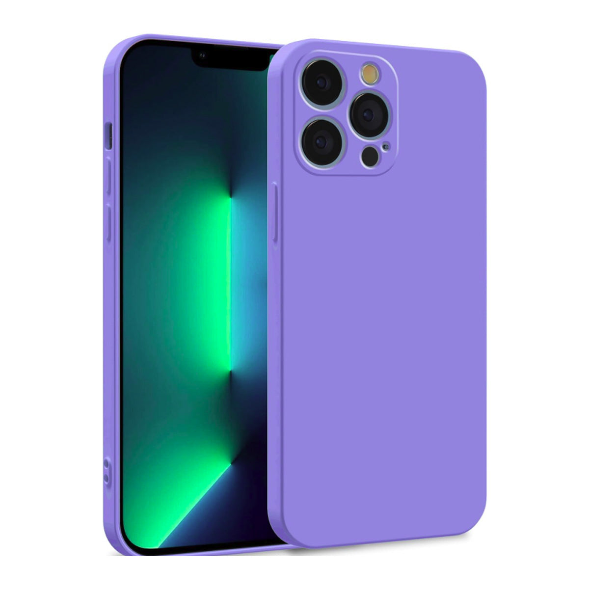 Cover per iPhone in silicone, disponibile con o senza cornice nella zona fotocamera - 3001
