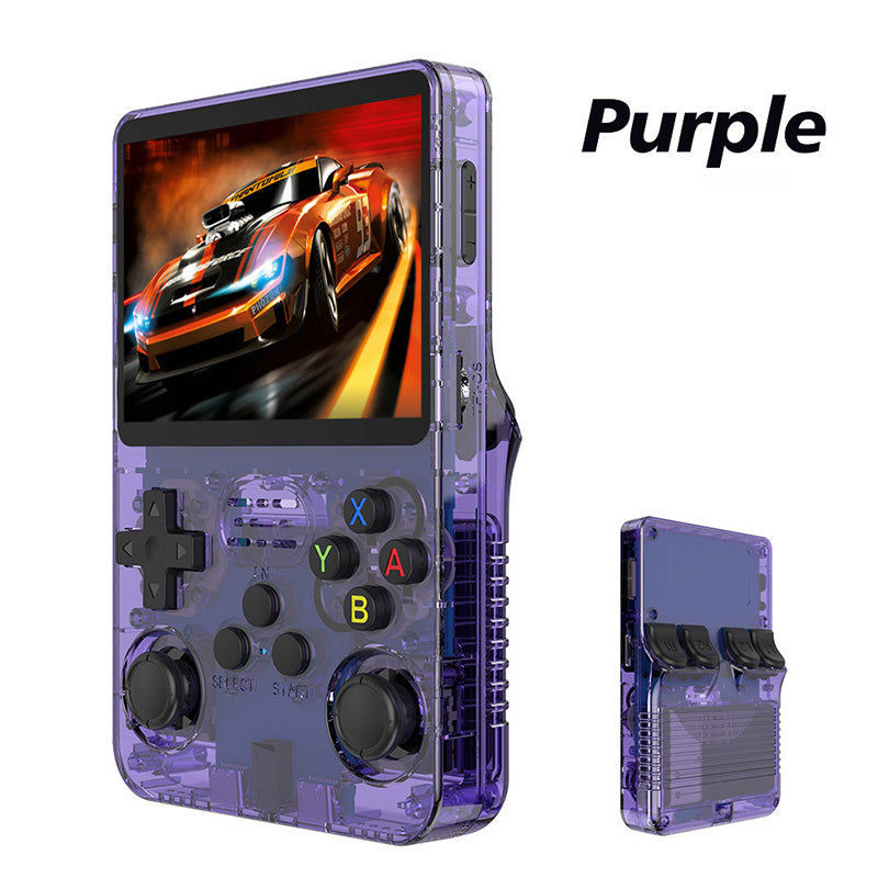 R36S Console Portatile Retro | Schermo HD 3.5” RGB | Joystick 3D | 10+ Emulatori Preinstallati