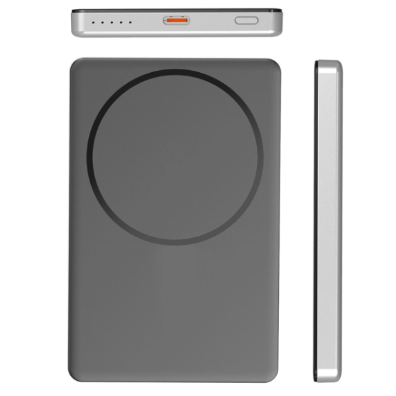 Power Bank Magnetico Wireless 5000mAh – Ricarica Ultra Sottile & Veloce 22.5W - S1095