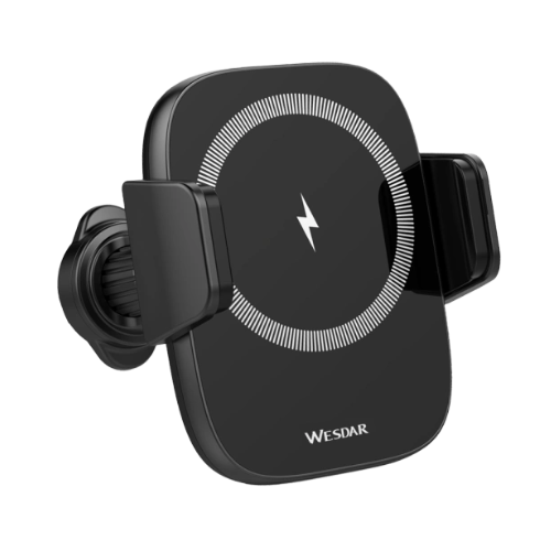 Supporto Auto Magnetico Wireless 15W – Ricarica Rapida Senza Cavi - WX250
