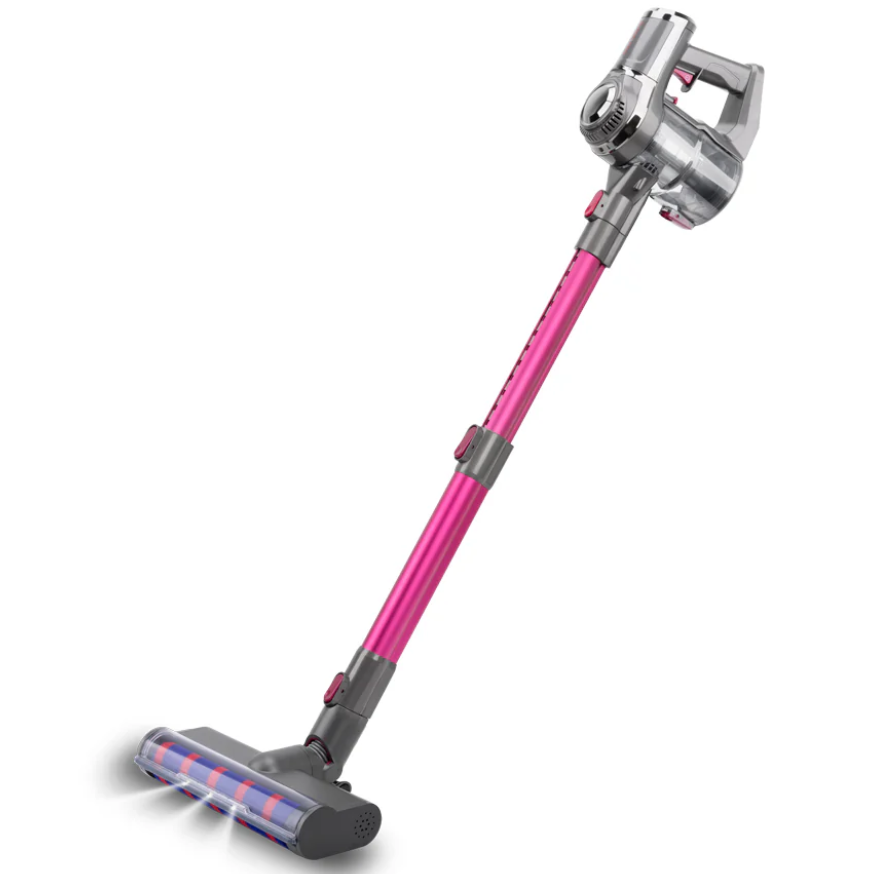 Aspirapolvere Senza Fili Swiss Pro+ 150W | Silenzioso | LED | Filtro HEPA | Rosa - BL-1625