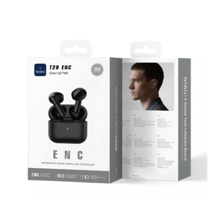 Auricolari Wireless Premium – Chiamate Perfette, Musica Potente - T29