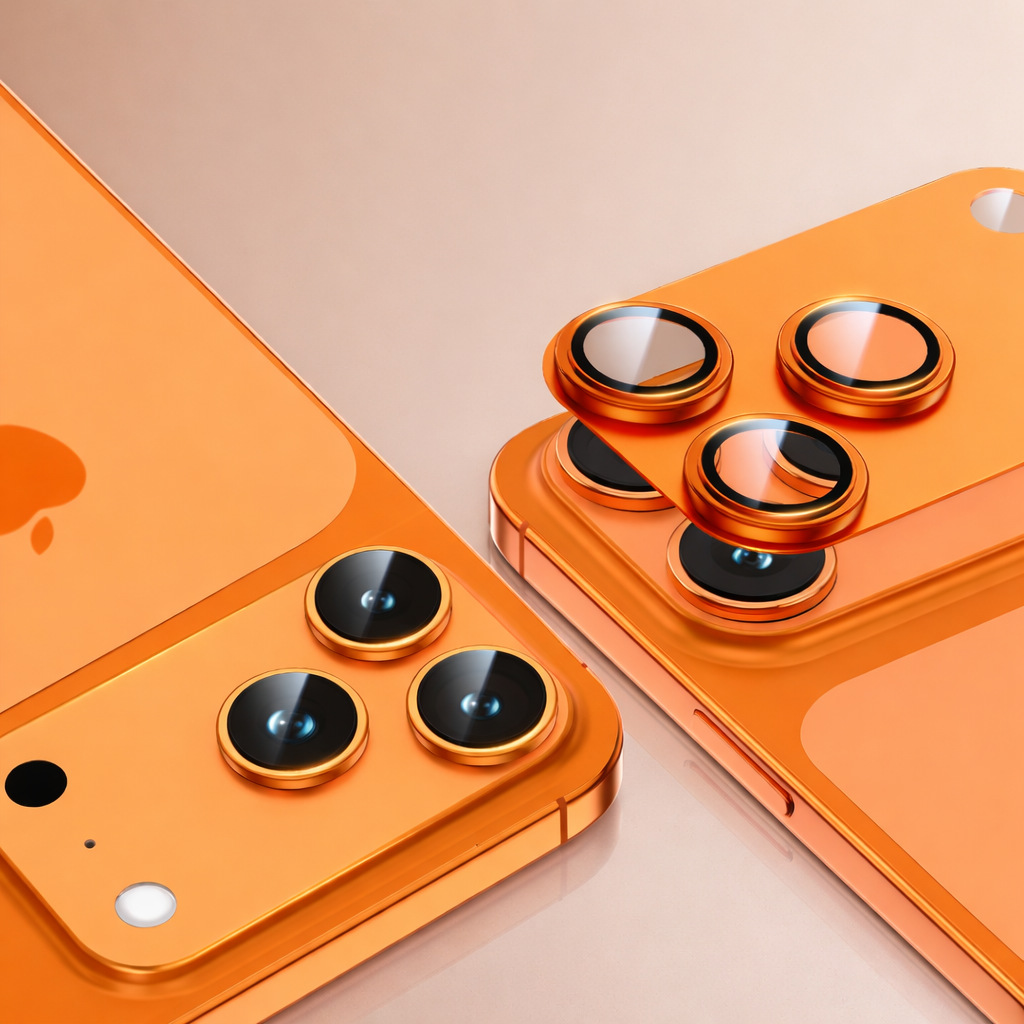 Protezione per fotocamera posteriore, compatibile con iPhone 17 Pro / 17 Pro Max Protezione completa – antigraffio e antiurto -PF17