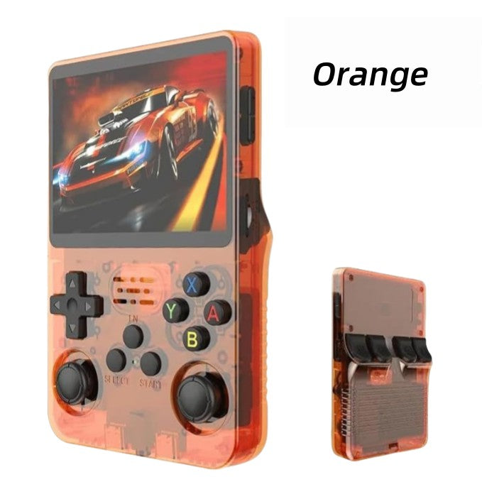R36S Console Portatile Retro | Schermo HD 3.5” RGB | Joystick 3D | 10+ Emulatori Preinstallati
