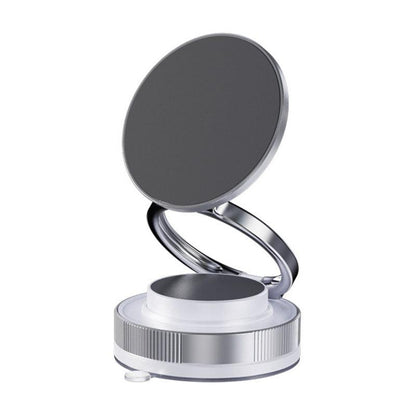 Supporto Magnetico Smartphone con Ventosa a Vuoto | 360° Rotazione | Super Stabile | Pieghevole e Salvaspazio | Perfetto per Auto, Tavolo, Muro, Vetro - SP03/SP04