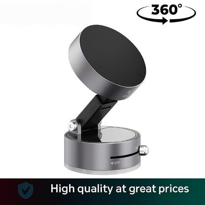 Supporto magnetico per smartphone con ventosa a vuoto, pieghevole e salvaspazio — perfetto per auto, casa e scrivania - A2/A2 Pro/A3