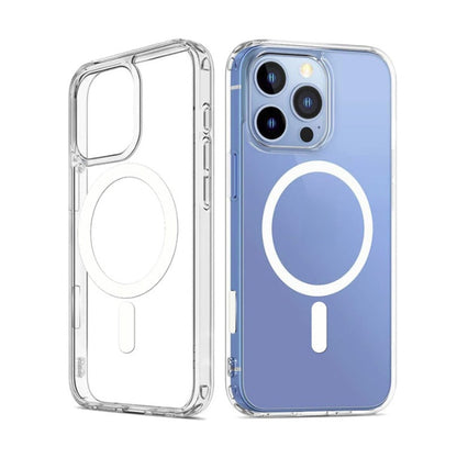 Custodia Trasparente Magnetica con Tasto AI Laterale per iPhone 16 / 16 Plus / 16 Pro / 16 Pro Max –  CS03