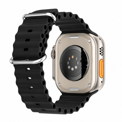 Lostech LS-SW01 Smartwatch AMOLED 90Hz con Chiamate Bluetooth, Monitoraggio Attività, SpO2, Frequenza Cardiaca, Sonno, Bussola e Musica Locale