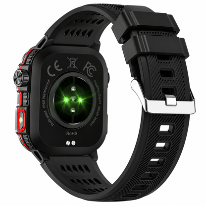 Smartwatch Sport AMOLED 2,01" con Chiamate Bluetooth, 100+ Modalità Sport, IP68, Torcia, Cardiofrequenzimetro e Batteria 600mAh LS-SW02